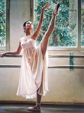 Ballerina Guan Zeju23 Chinese Oil Paintings